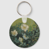 ヴィンセント・ヴァン・ゴッホ - ワイルド・ローズ キーホルダー (正面)