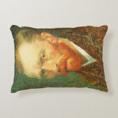 ヴィンセント・ヴァン・ゴッホ – ヴァン・ゴッホ・セルフ・ポートレート アクセントクッション (正面)