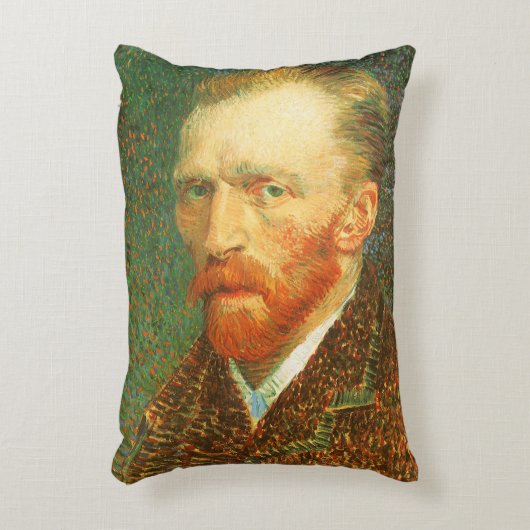 ヴィンセント・ヴァン・ゴッホ – ヴァン・ゴッホ・セルフ・ポートレート アクセントクッション (正面(垂直))