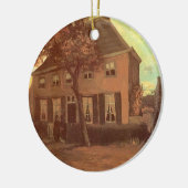 ヴィンセント・ヴァン・ゴッホ – ヴィカレッジ・アット・ヌエネン セラミックオーナメント (左)