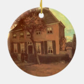 ヴィンセント・ヴァン・ゴッホ – ヴィカレッジ・アット・ヌエネン セラミックオーナメント (裏面)