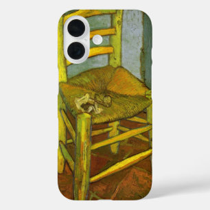 ヴィンセント・ヴァン・ゴッホ - ヴィンセントの椅子とパイプ iPhone 16ケース
