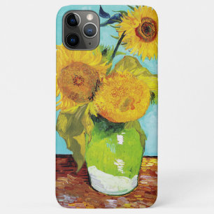 ヴィンセント・ヴァン・ゴッホ 三本のひまわりが入った花瓶 iPhone 11 PRO MAXケース