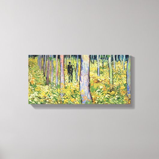 ヴィンセント・ヴァン・ゴッホ – 二つの姿で潜在成長率 キャンバスプリント (正面)