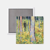 ヴィンセント・ヴァン・ゴッホ – 二つの姿で潜在成長率 マグネット (正面/裏面)