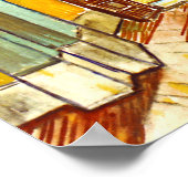 ヴィンセント・ヴァン・ゴッホ – 亡命者の前庭 ポスター (角)