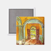 ヴィンセント・ヴァン・ゴッホ – 亡命者の前庭 マグネット (正面/裏面)