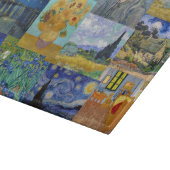 ヴィンセント・ヴァン・ゴッホ - 傑作パッチワーク カッティングボード (角)