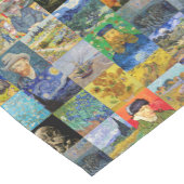 ヴィンセント・ヴァン・ゴッホ - 傑作モザイクパッチワーク ショートテーブルランナー (コーナー)