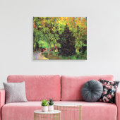 ヴィンセント・ヴァン・ゴッホ – 公苑の車線 キャンバスプリント (インサイチュ (リビング))