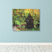 ヴィンセント・ヴァン・ゴッホ – 公苑の車線 キャンバスプリント (インサイチュ (ウッドフロア))