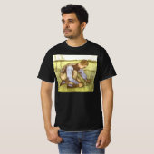ヴィンセント・ヴァン・ゴッホ - 刈り取る少年 Tシャツ (正面フル)