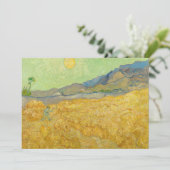 ヴィンセント・ヴァン・ゴッホ - 刈り取る者がある麦畑 サンキューカード (スタンド正面)