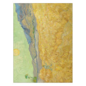 ヴィンセント・ヴァン・ゴッホ - 刈り取る者がある麦畑 テーブルクロス (正面)