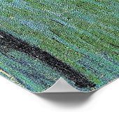 ヴィンセント・ヴァン・ゴッホ、包帯された耳を持つセルフポートレート、 ポスター (角)