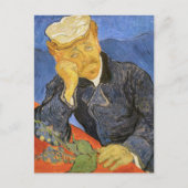 ヴィンセント・ヴァン・ゴッホ - 医師ポール・ガシェの肖像 ポストカード (正面)