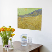 ヴィンセント・ヴァン・ゴッホ、収穫者と麦畑 箔ポスター (レイダウン (キッチン))