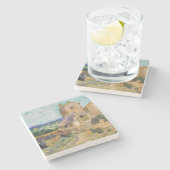 ヴィンセント・ヴァン・ゴッホ - 古い工場 ストーンコースター (横)