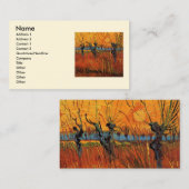 ヴィンセント・ヴァン・ゴッホ 名刺 (正面/裏面)