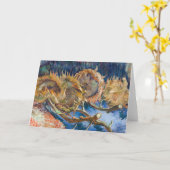 ヴィンセント・ヴァン・ゴッホ - 四本の切り取られたひまわり カード (黄色い花)