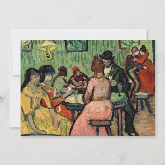 ヴィンセント・ヴァン・ゴッホ - 売春宿 招待状 (正面)