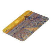 ヴィンセント・ヴァン・ゴッホ - 夕陽の種まき人 マグネット (左側)