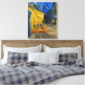 ヴィンセント・ヴァン・ゴッホ - 夜のカフェ・テラス キャンバスプリント (インサイチュ (寝室))