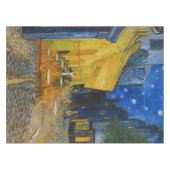 ヴィンセント・ヴァン・ゴッホ - 夜のカフェ・テラス テーブルクロス (正面(横))