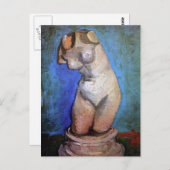 ヴィンセント・ヴァン・ゴッホ – 女性の胴体の彫像 ポストカード (正面/裏面)