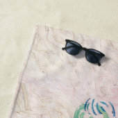 ヴィンセント・ヴァン・ゴッホ - 家と人物 ビーチタオル (インサイチュ)