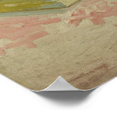 ヴィンセント・ヴァン・ゴッホ – 小説のフランスの山 ポスター (角)