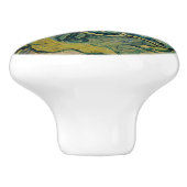 ヴィンセント・ヴァン・ゴッホ - 巨大なクジャクチョウ セラミックノブ (側面)