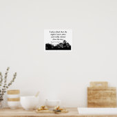 ヴィンセント・ヴァン・ゴッホ-引用文ポスター ポスター (キッチン)