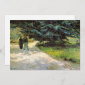 ヴィンセント・ヴァン・ゴッホ 招待状 (正面/裏面)