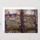 ヴィンセント・ヴァン・ゴッホ 招待状 (正面/裏面)