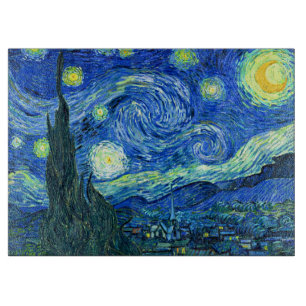 ヴィンセント・ヴァン・ゴッホ　『星の夜』 カッティングボード