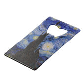 ヴィンセント・ヴァン・ゴッホ - 星の夜 クレジットカード栓抜き (正面アングル)