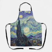 ヴィンセント・ヴァン・ゴッホ/星空の夜 エプロン (正面)