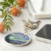 ヴィンセント・ヴァン・ゴッホ/星空の夜 キーホルダー (側面)