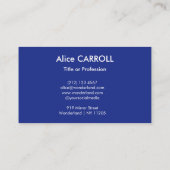 ヴィンセント・ヴァン・ゴッホ – 星空の夜 – QRコード 名刺 (裏面)