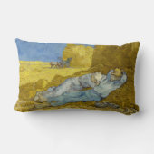 ヴィンセント・ヴァン・ゴッホ - 昼休み、仕事からの休息 / シエスタ ランバークッション (裏面)