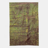 ヴィンセント・ヴァン・ゴッホ - 木々と下草 キッチンタオル (縦)