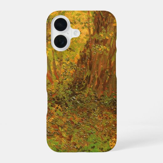 ヴィンセント・ヴァン・ゴッホ - 林床 iPhone 16ケース (裏面)