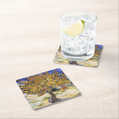 ヴィンセント・ヴァン・ゴッホ - 桑の木 スクエアペーパーコースター (インサイチュ)