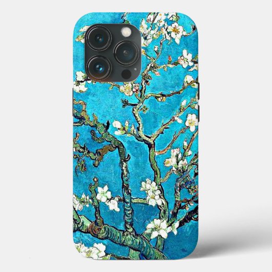 ヴィンセント・ヴァン・ゴッホ - 桜の花（アルモンドの花）ケースM Case-Mate iPhoneケース (裏面)