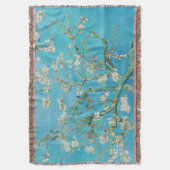 ヴィンセント・ヴァン・ゴッホ - 桜の花 スローブランケット (正面縦)