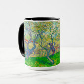 ヴィンセント・ヴァン・ゴッホ 桜咲く果樹園 マグカップ (正面左)