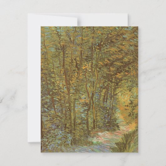 ヴィンセント・ヴァン・ゴッホ - 森の小道 (正面)