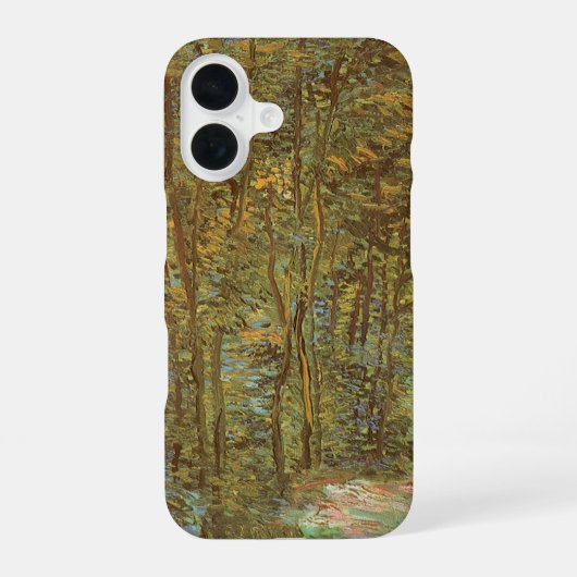 ヴィンセント・ヴァン・ゴッホ - 森の小道 iPhone 16ケース (裏面)