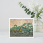 ヴィンセント・ヴァン・ゴッホ | 橄欖の収穫者、サン・レミ ポストカード (スタンド正面)